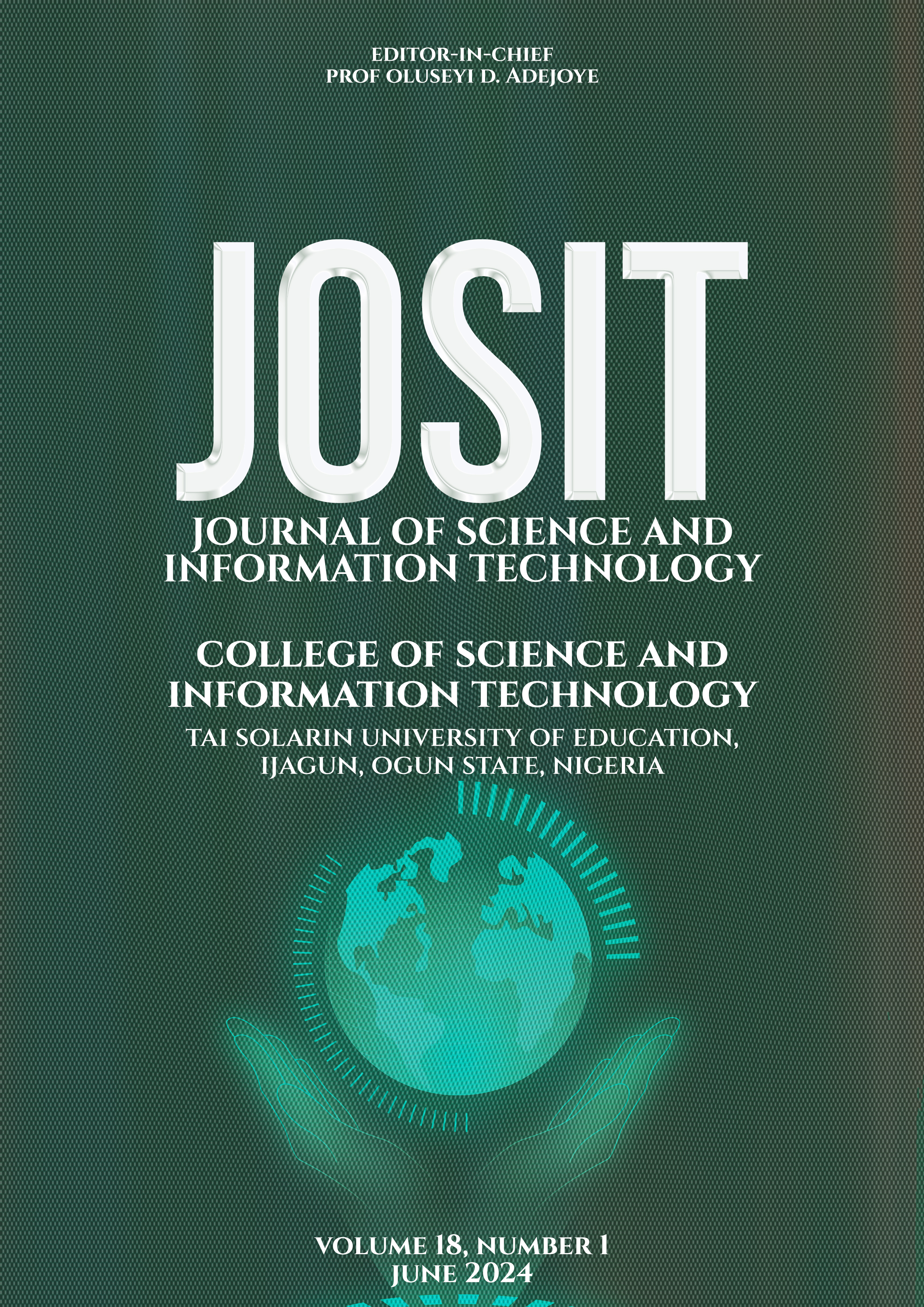 					View Vol. 18 No. 1 (2024): JOSIT
				